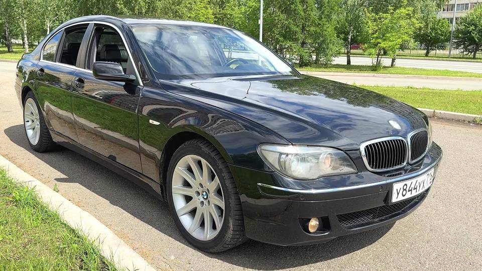 2006 BMW 750i с мотором N62B48! ТЕСТ-ДРАЙВ.