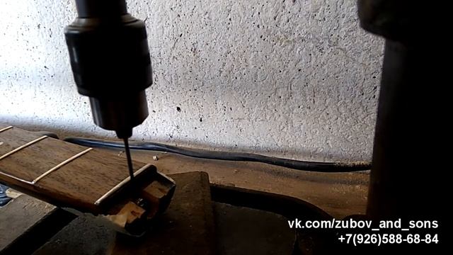 Hohner B2B ремонт анкера Truss Rod Repair