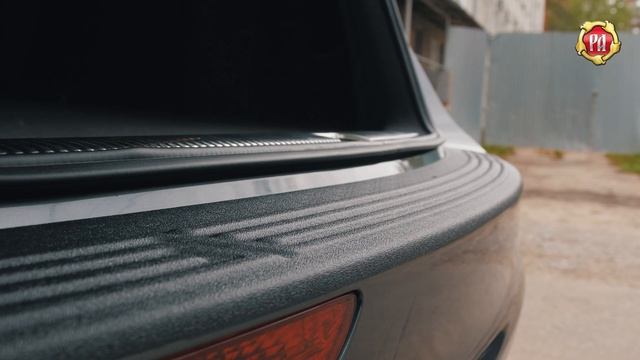 Накладка на задний бампер Audi Q5 (russ-artel.ru)