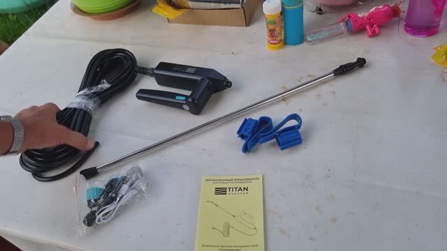 Аккумуляторный опрыскиватель - сборка и проверка. смотреть онлайн