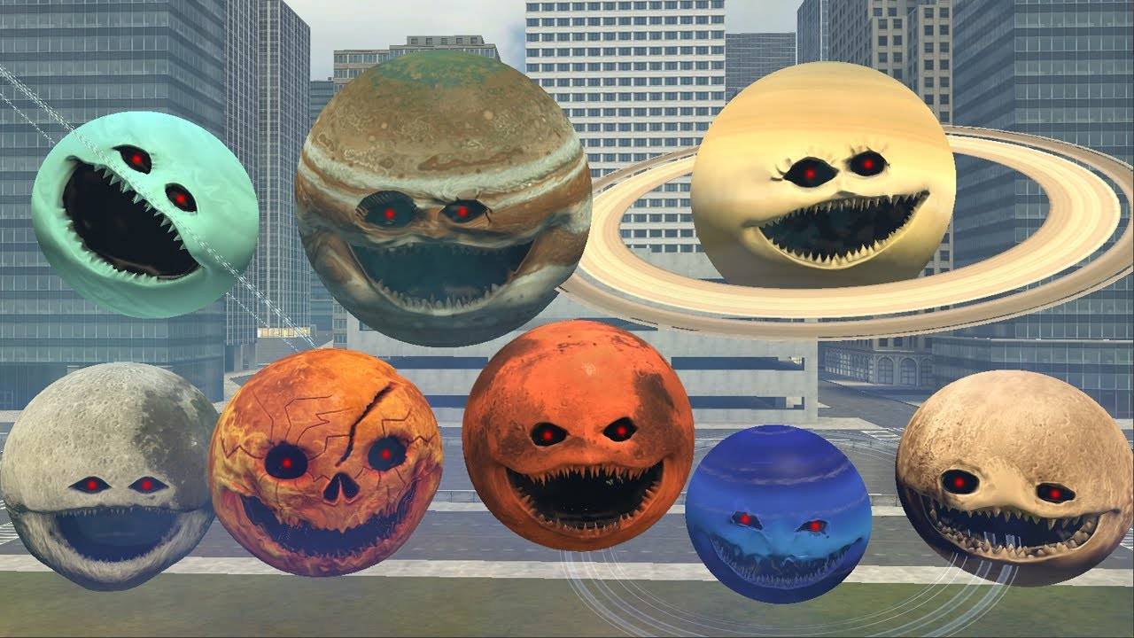 Энус просыпается против марса, луны, и юпитера смотреть онлайн