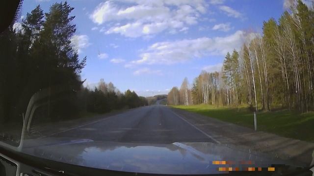 Поездка Ульяновск-Пермь с видеорегистратора часть 3 смотреть онлайн