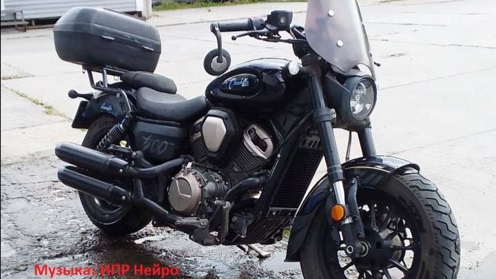 Benda Chinchilla 500. Попал под дождь. Музыка: ИПР Нейро.