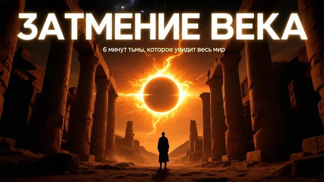 Затмение Века: Мир Погрузится в Темноту на 6 минут смотреть онлайн