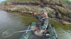 Обь. Попали на раздачу щуки