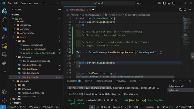 19 (14) -Handle accept friend request смотреть онлайн