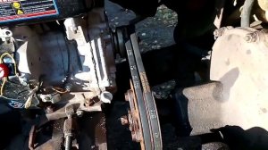 самодельный трактор ременная передача