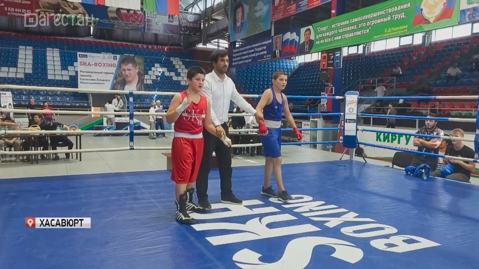 В Хасавюрте завершился республиканский турнир по боксу среди юношей
