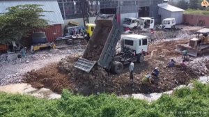 Строительство, дорога, другой обзор