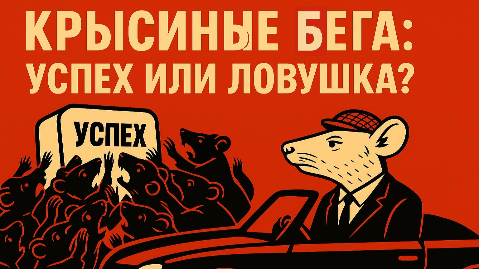 Успех как крысиные бега — кто придумал этот спринт. И зачем мы в нём застряли