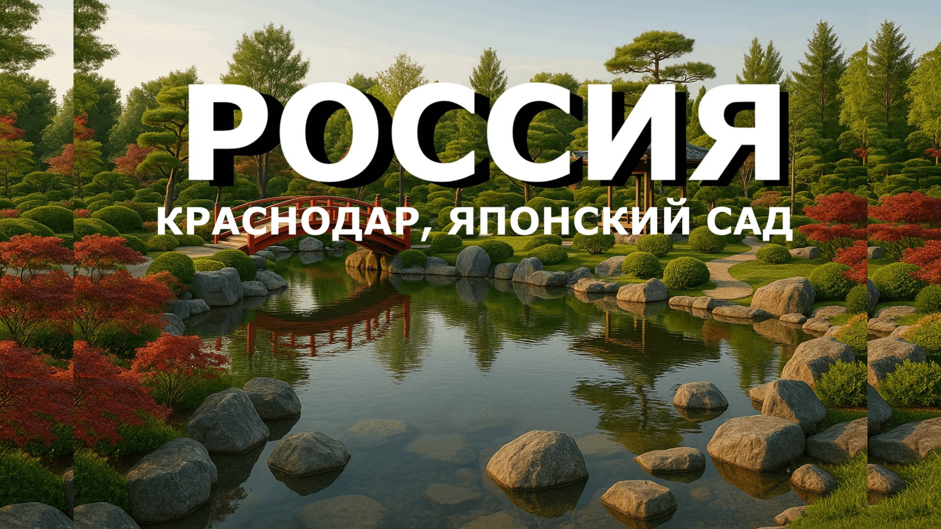 Японский сад в парке Галицкого - самый красивый и самый большой японский сад в Европе!