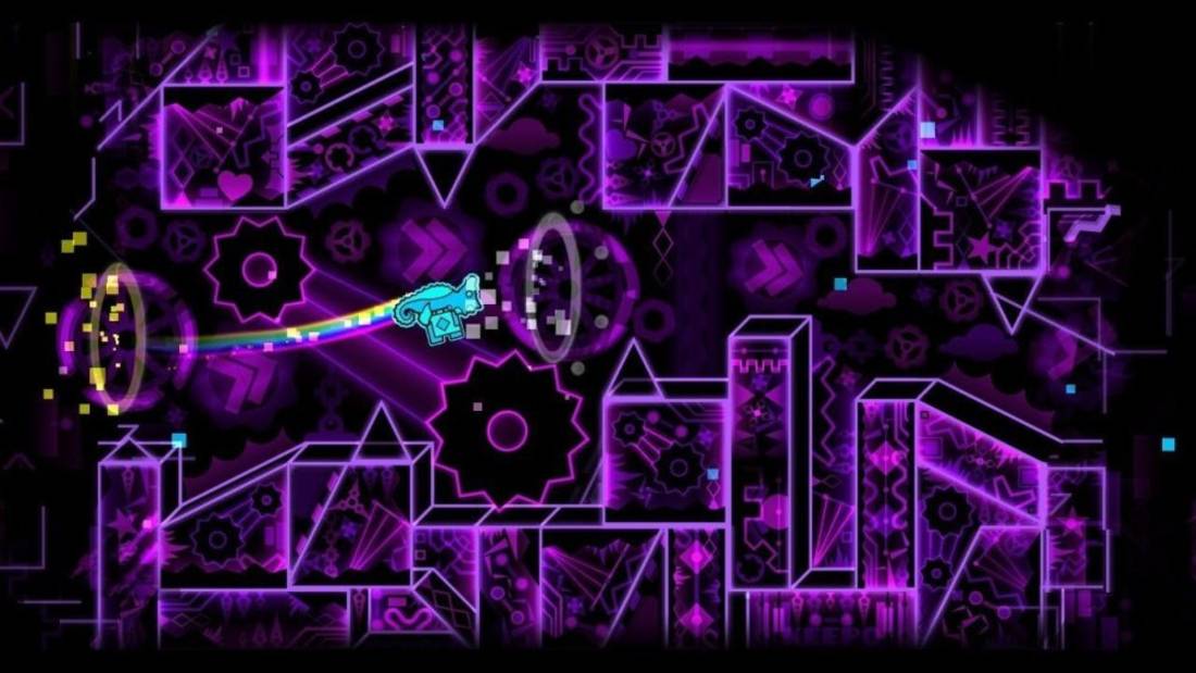 Geometry Dash но если ты проходишь уровень,то ты проигрываешь. смотреть онлайн