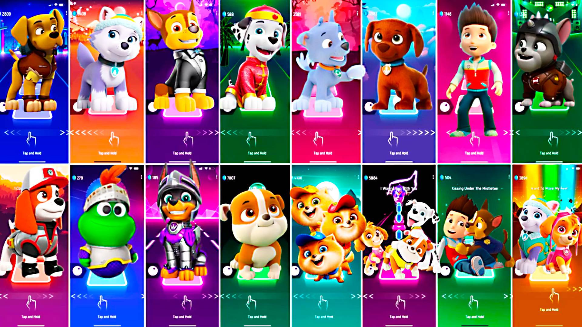 Paw Patrol All Video Megamix DWAYNE VS EVEREST VS CHASE VS MARSHALL VS ROCKY VS ZUMA VS RYDER смотреть онлайн