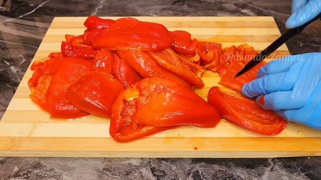 Зимой пальчики оближешь. ИКРА ИЗ Перцов на зиму. Готовьте сразу побольше! Самый вкусный Рецепт! смотреть онлайн