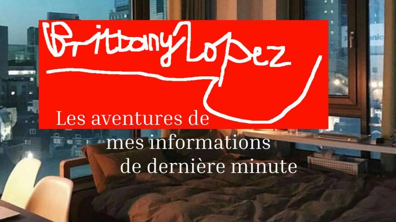 Brittany Lopez - Les aventures mes informations de derinere minute - Tapis volant au cœur d'une moto