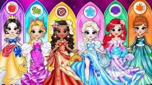 Принцессы Диснея Сияют в образе бумажных кукол и поделок своими руками для выпускного вечера