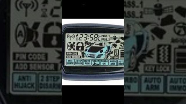 сигнализация старлайн B9 A91 A61 A6 A8 A9 что означает данные иконки на брелках