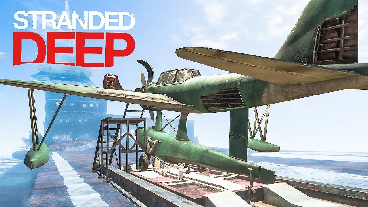 Самолет В Stranded Deep смотреть онлайн