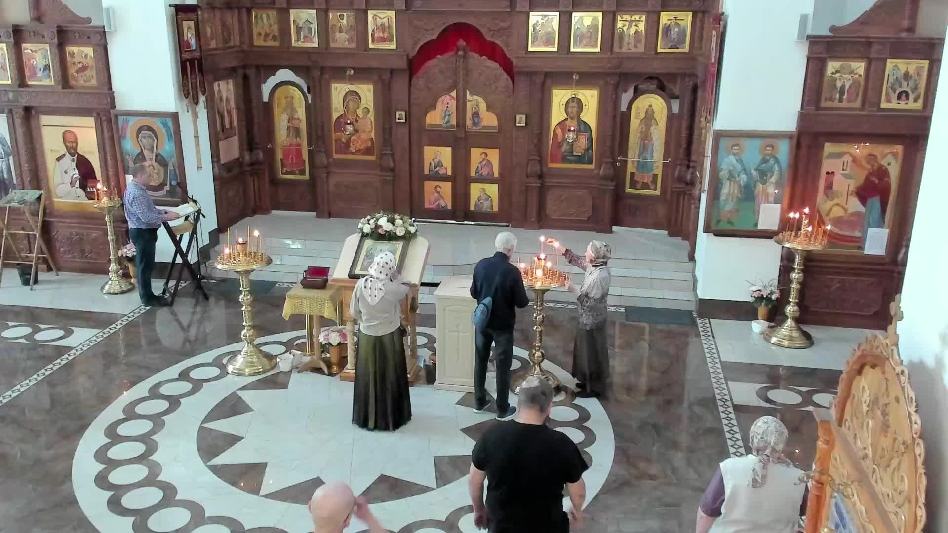 Богослужение в храме Космы и Дамиана 03.08.2025г. смотреть онлайн