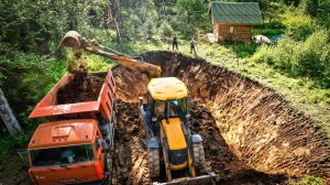 ВЫКОПАЛИ ПРУД МЕЧТЫ в ЛЕСУ для РАЗВЕДЕНИЯ РЫБЫ и РЫБАЛКИ! Проект 2025