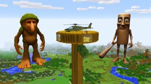 МАЙНКРАФТ ВЫЖИВАНИЕ ПРОТИВ ТУНГ ТУНГ САХУР И БРР БРР ПОТАПИМ В MINECRAFT | Детский Ютуб
