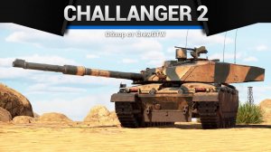 А ГОВОРЯТ, ЧТО ПЛОХОЙ — Challenger 2E и Black Night в War Thunder | CrewGTW, Крюга