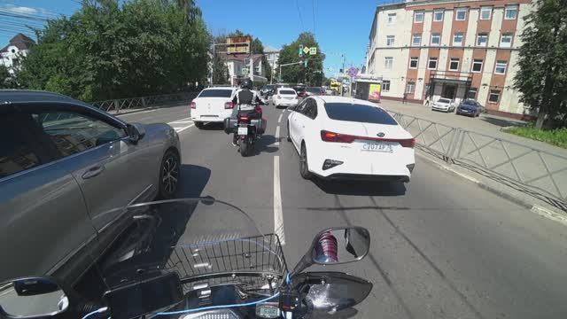 HONDA SUPER CUB AA04 СУПЕР КУРЬЕР Ч.10 смотреть онлайн