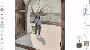 Воскресный разбор. Фигура в контровом свете.