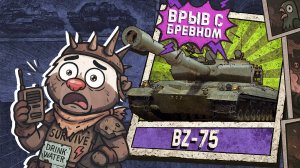 Обкатка BZ-75 в Мир танков | Бомбилка Медоеда