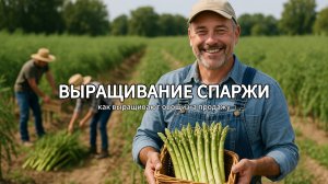 Как выращивают спаржу на продажу 🥬
