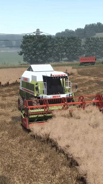 Claas Mega 218 Уборка рапса FS25 смотреть онлайн