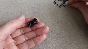 Колье из бисера