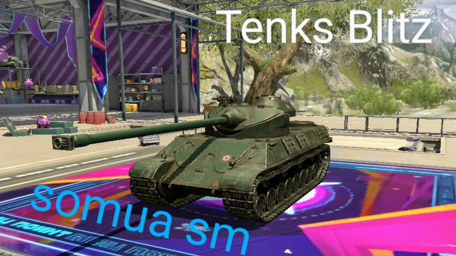 Tenks Blitz/somua sm ( мобильные игры )