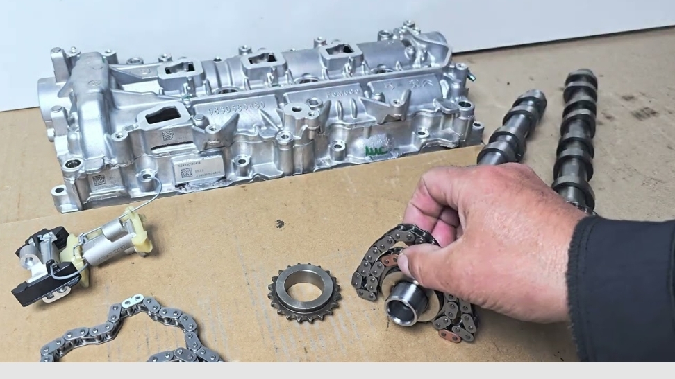 Стук цепи грм (розпредвалов) 1.5HDI Pegeot