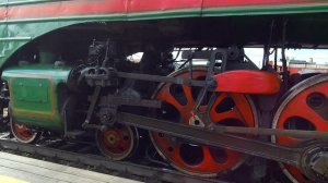 Ретропоезд "Уральский экспресс" с паровозом П36 на станции Шувакиш 03.08.2025