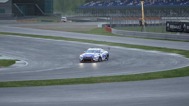 Assetto Corsa Competizione Nissan GTR +ATT [Tire warm-up]