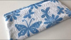 Моё новое ноу-хау из старого полотенца. Не понимаю, почему в магазине такое не купить