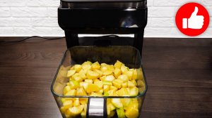 Этот рецепт картошки с кабачком Вас покорит! Очень вкусно. Простой Ужин в аэрогриле!