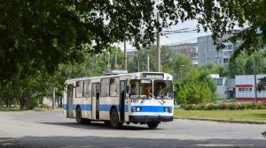 Троллейбус ЗиУ-682Г-012-4021. Покатушки по Барнаулу.