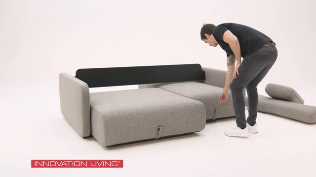 Mebelmoscow.ru Innovation: Vogan Lounger: диван-кровать раскладной (серый) 5261396