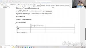 Уравнение Харди-Вайнберга с пятым элементом Федорова. Задача про тетроберов