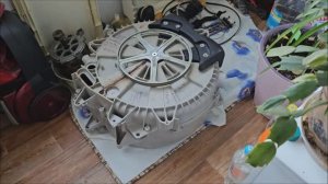 Замена подшипника в стиральной машине ZANUSSI. (Часть-3)