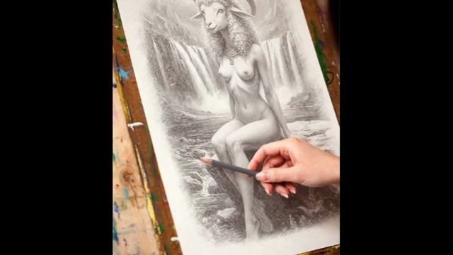 Урок рисования 178