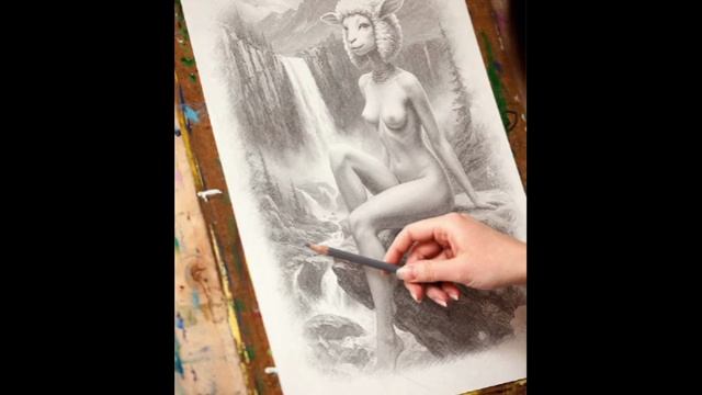 Урок рисования 173