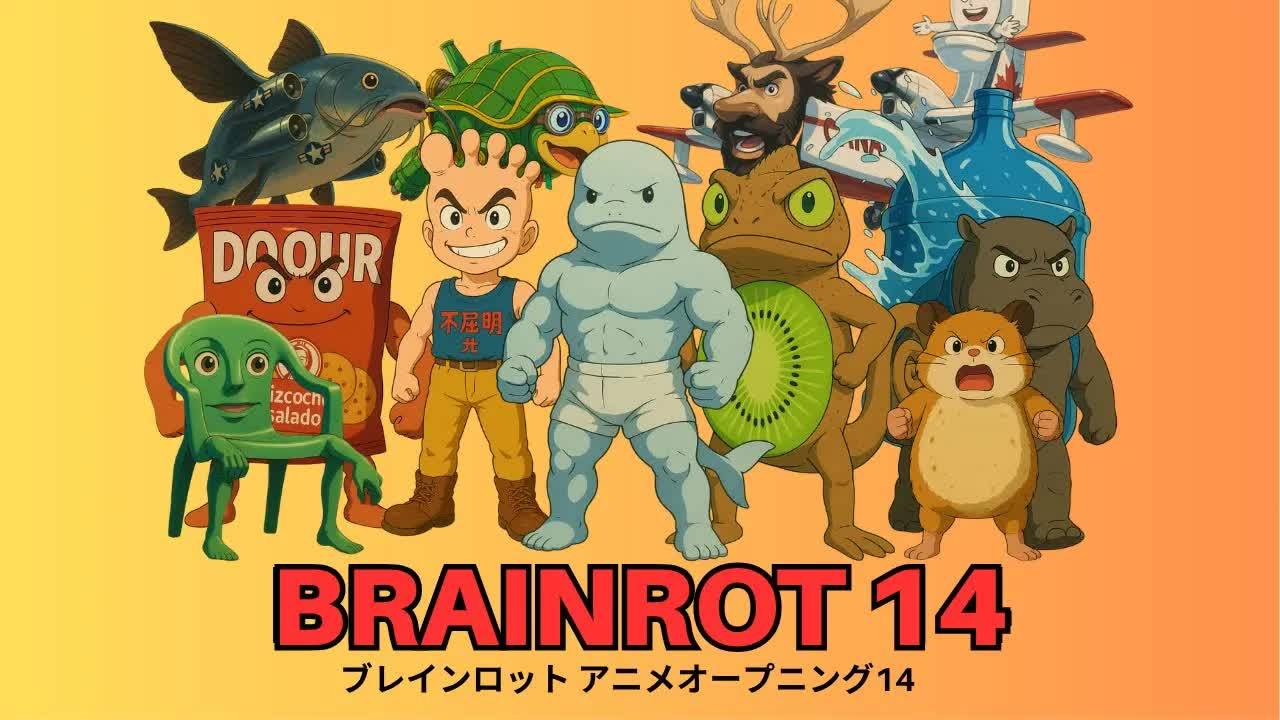 БРЕЙНРОТ: АНИМЕ-ОПЕНИНГ | Официальный клип смотреть онлайн