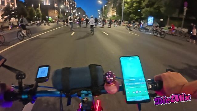 Ночной велофестиваль Москвы 02.08.25