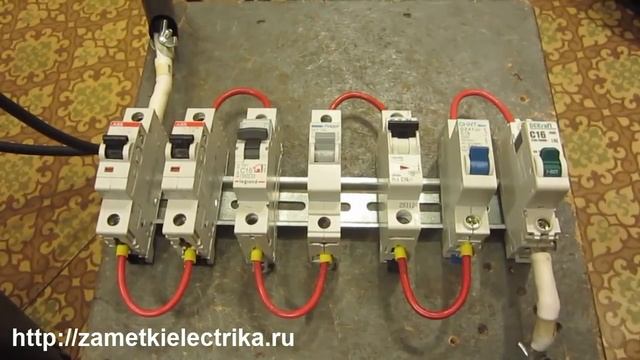 Испытания автоматов током 1,13·In (АВВ, Legrand, Hager, Eaton, CHINT, DEKraft) смотреть онлайн