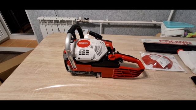 Обзор бензиновой пилы Crown/Краун CT20201-18 и аналогичных