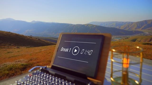 2 часа StudyWithMe - Lofi Study Session Twilight Glow + Countdown Alarm!  - 25⧸5 Pomodoro