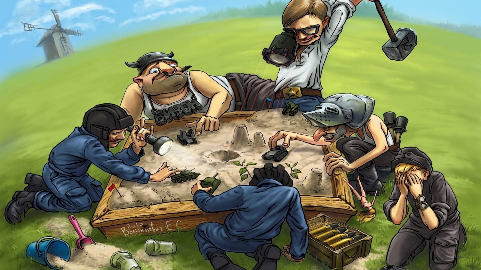 МИР ТАНКОВ. ЛИНИЯ ФРОНТА.